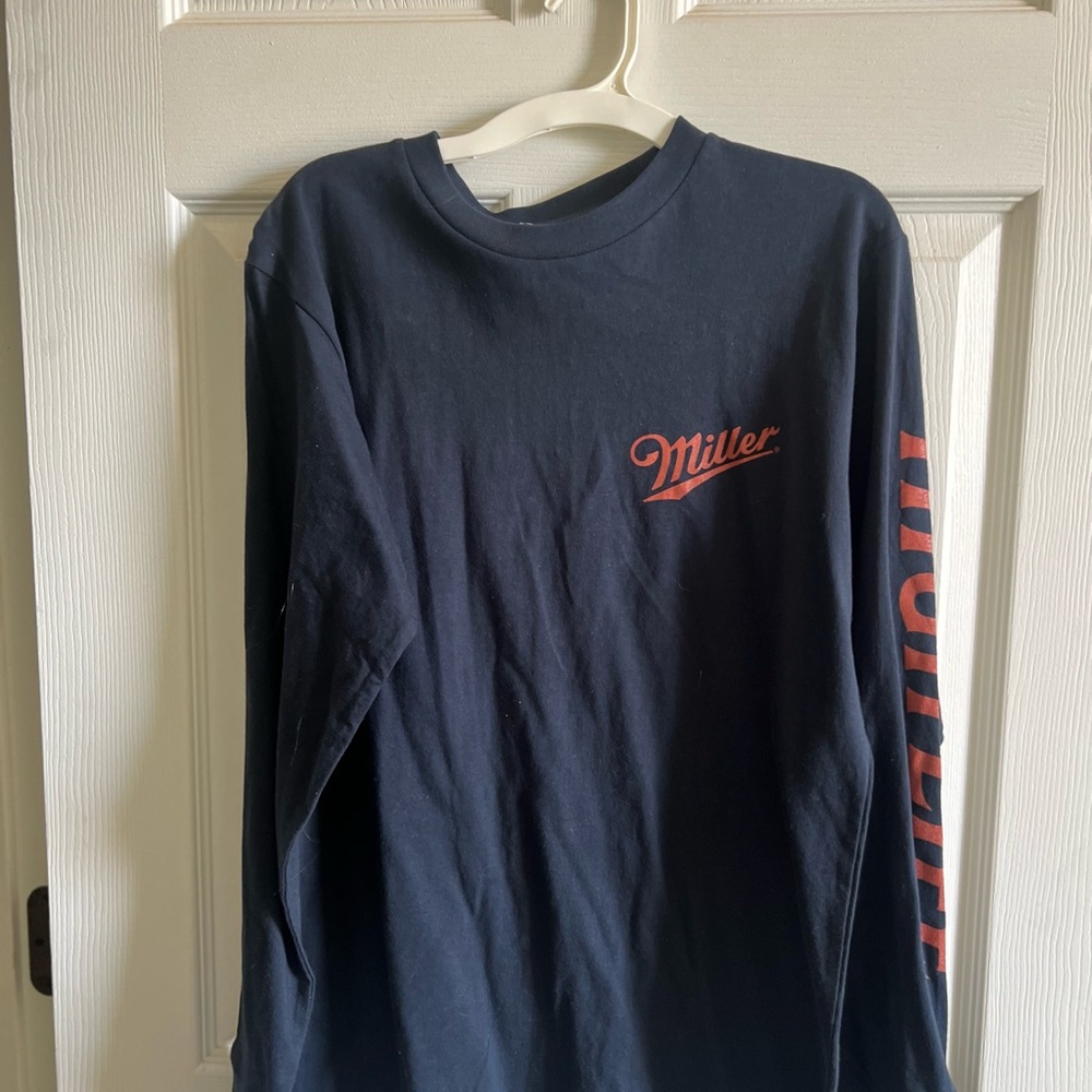 Miller Navy Long Sleeve Shirt